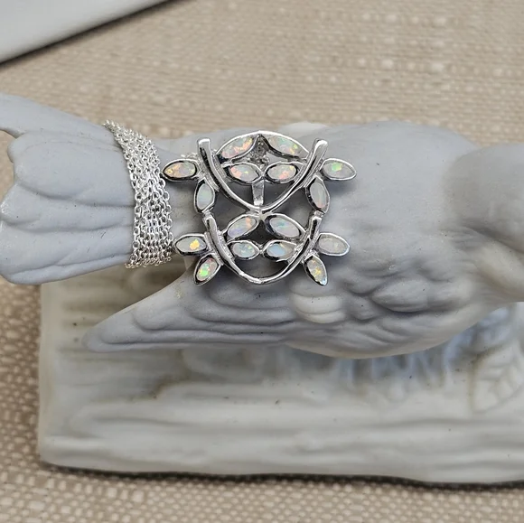 SET! ALL 925 Dragonfly Necklace with 925 Bead Bracelet and 925 Earrings SET! - Picture 11 of 16